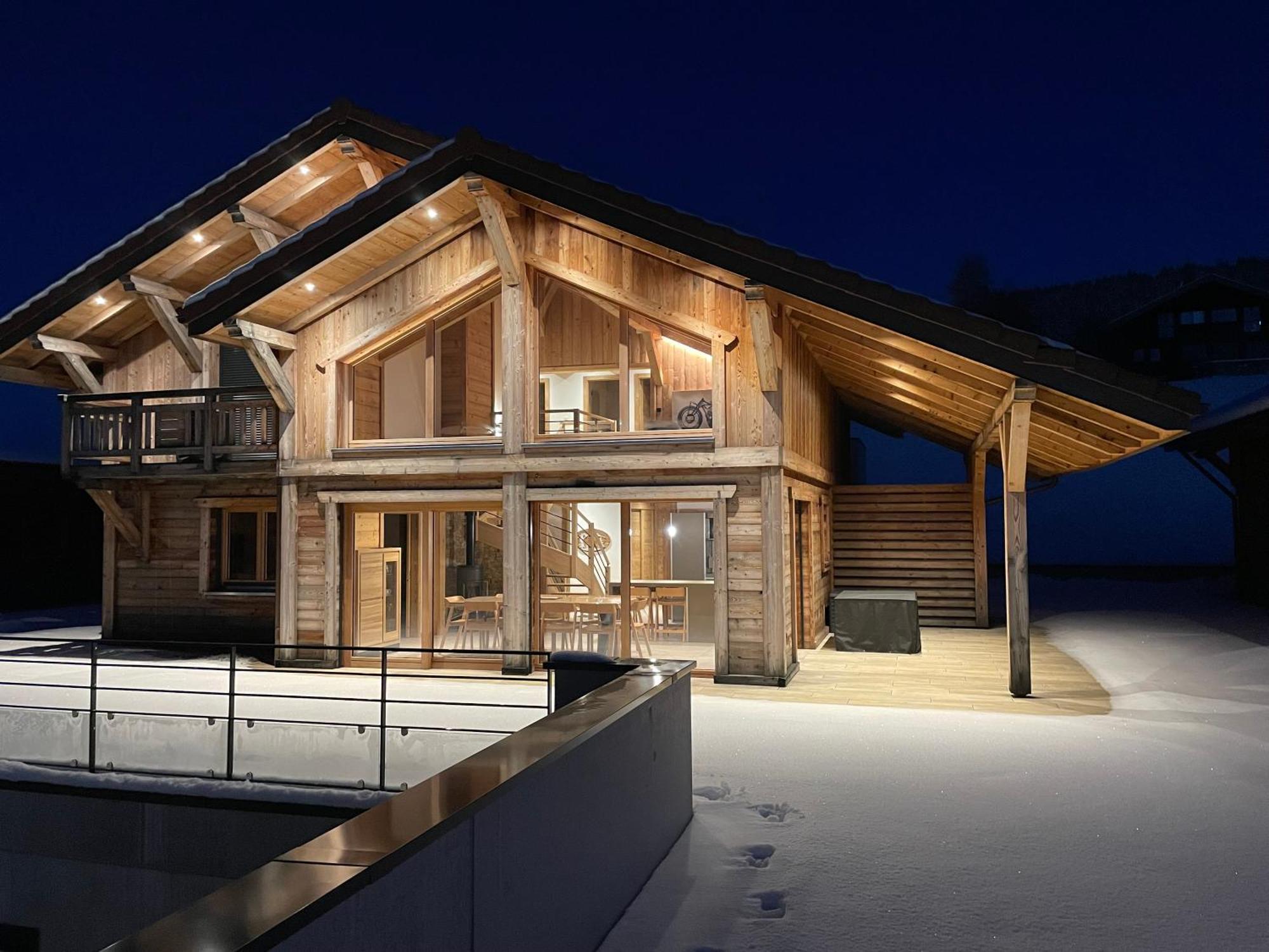 Chalets Coeur Du Lac Malbuisson Dış mekan fotoğraf