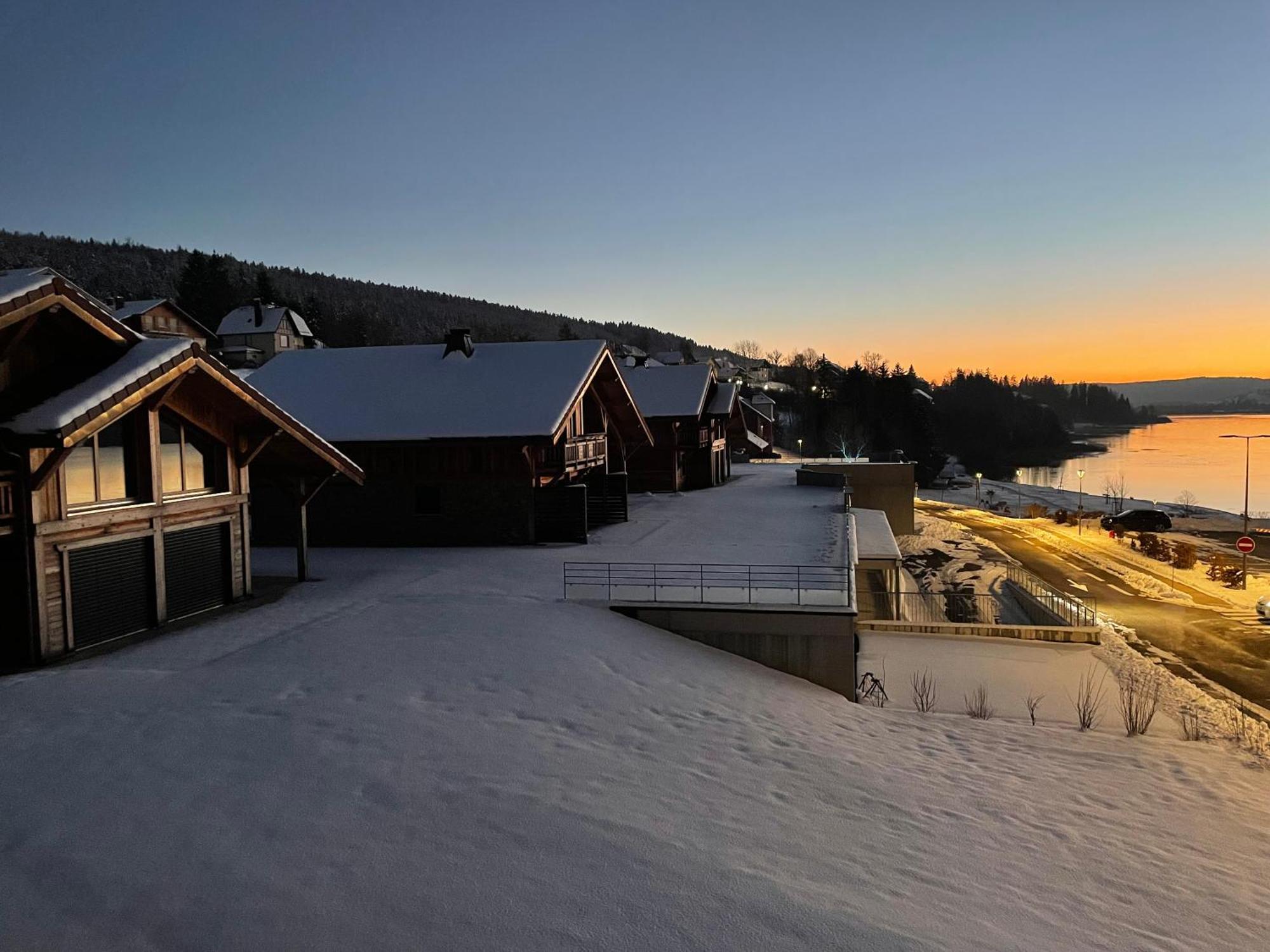 Chalets Coeur Du Lac Malbuisson Dış mekan fotoğraf
